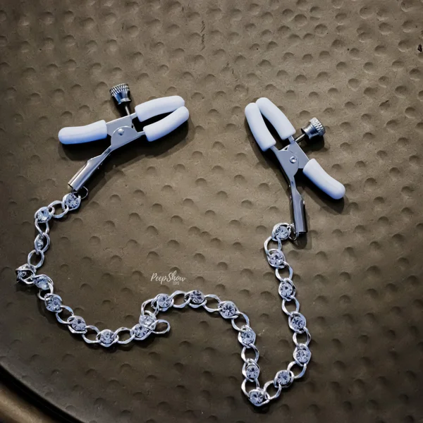 CalExotics Nipple Play Nipple Clamps with Crystal Chain — image 18 of 23
