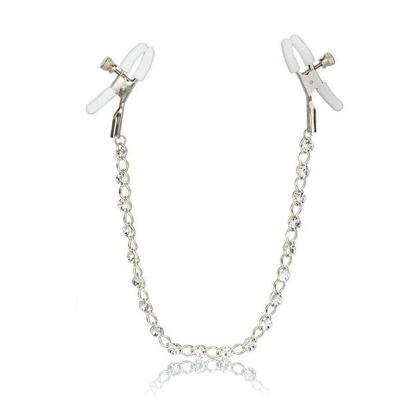 CalExotics Nipple Play Nipple Clamps with Crystal Chain — image 25 of 25