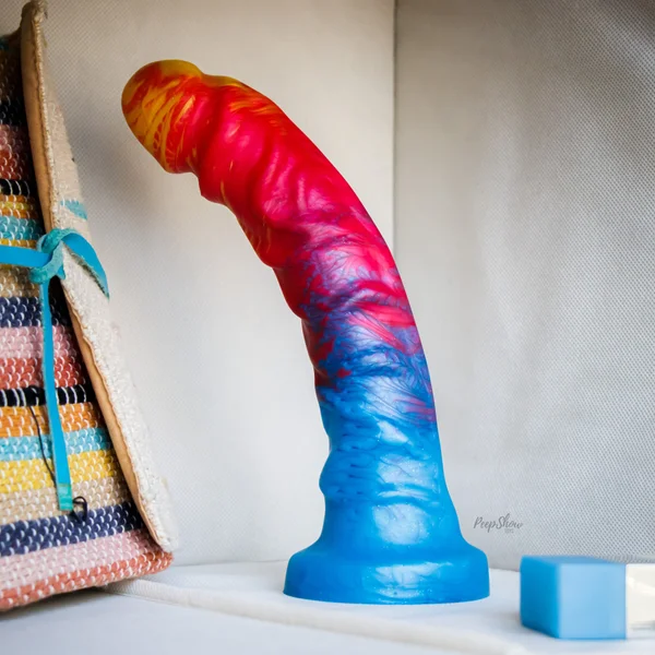 Uberrime Night King Fantasy Dildo Fire & Ice Colors — image 13 of 20