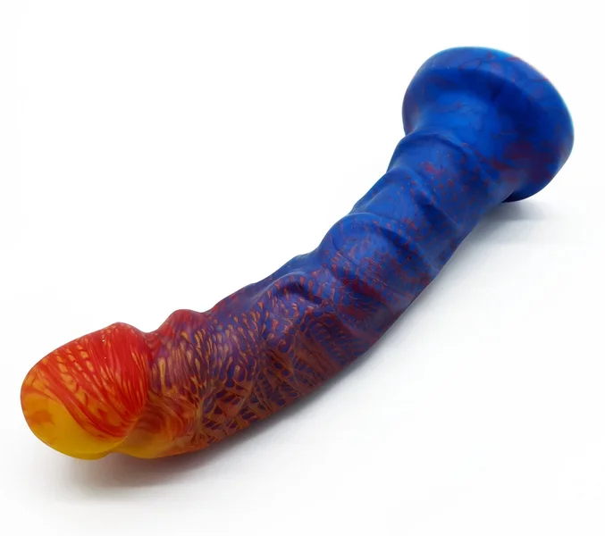 Uberrime Night King Fantasy Dildo Fire & Ice Colors — image 9 of 20
