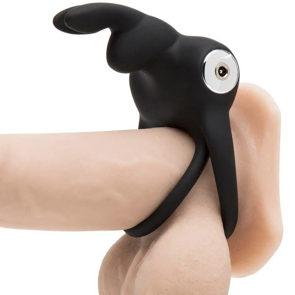 Lovehoney Happy Rabbit Twin Loop Vibrating Cock Ring with Bunny Ears — image 20 of 20