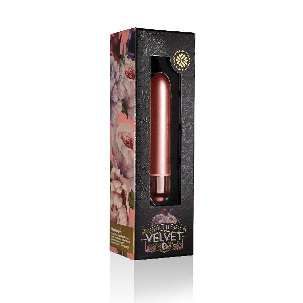 Rocks Off Touch of Velvet 3.5" Bullet Vibrator