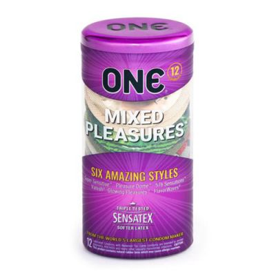Mixed pleasures condom 12 pack