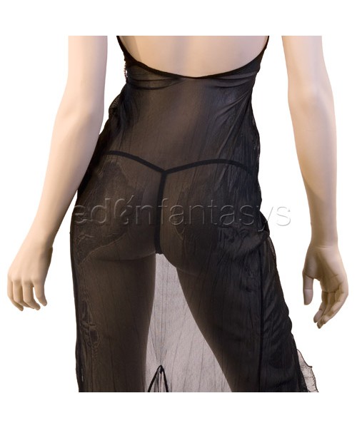 Halter wrap dress