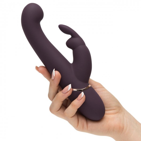 Fifty Shades Freed Come to Bed Rechargeable Slimline Rabbit Vibrator