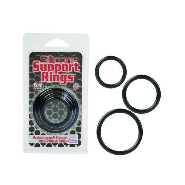 Silicone support rings