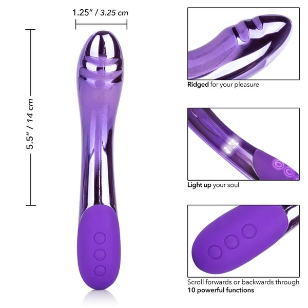 CalExotics DazzLED Vibrance G-Spot Vibe with Pulsing LED Lights — image 23 of 25