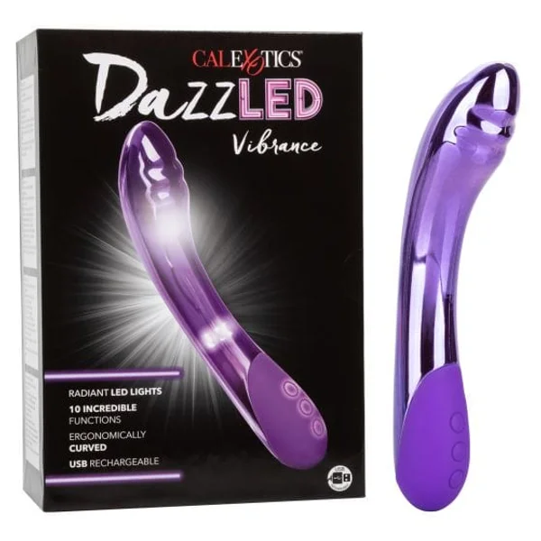 CalExotics DazzLED Vibrance G-Spot Vibe with Pulsing LED Lights — image 19 of 25