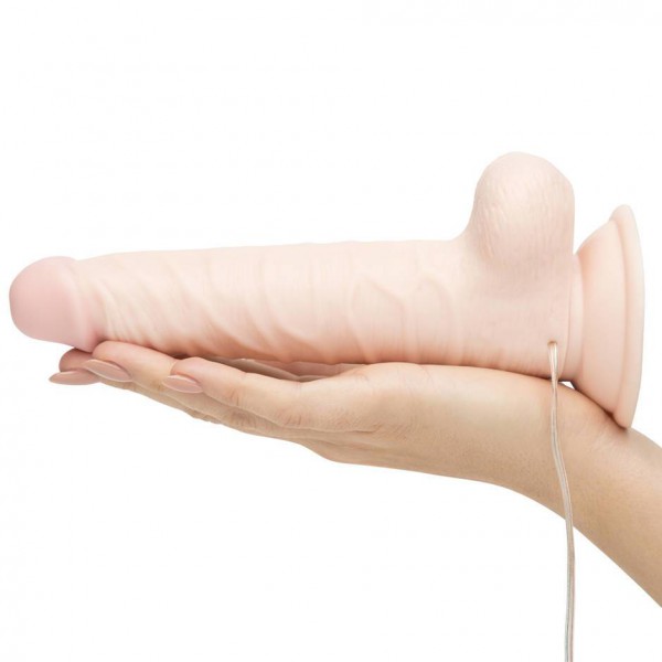 Lifelike Lover Classic Realistic Rotating Dildo Vibrator 8 Inch