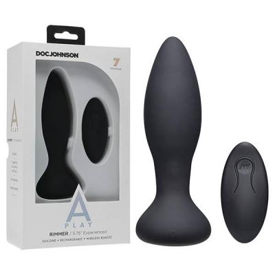 A Play Rimmer Experienced Rechargeable Silicone Anal Plug