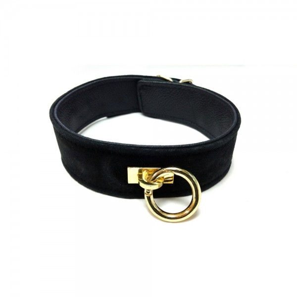 Rouge Fifty Times Hotter Plain Collar - Black