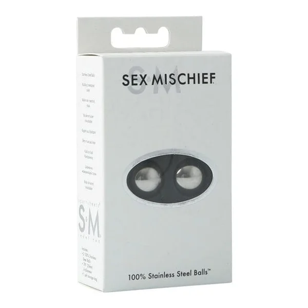 Sportsheets Sex & Mischief Stainless Steel Ben Wa Balls — image 19 of 22