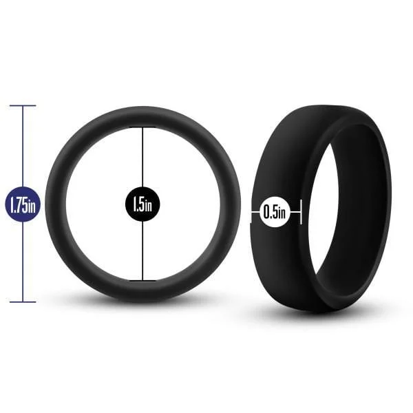 Blush Novelties Performance Go Pro Silicone Cock Rings - Single Color — image 17 of 25