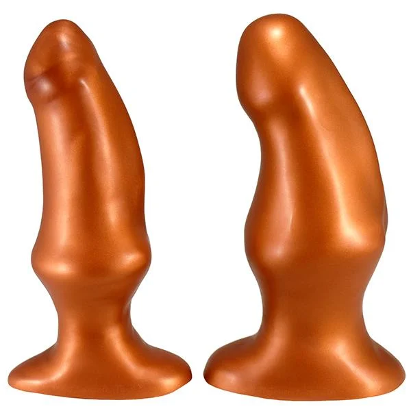 SquarePegToys® Happy Hour Plug SuperSoft Bronze Silicone — image 9 of 20