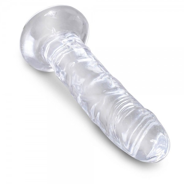 King Cock Clear 6 Inch Dildo