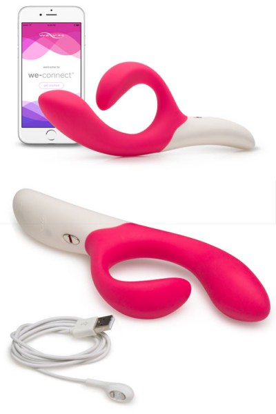 We-Vibe Nova 8.5" Silicone Rabbit Vibrator With App