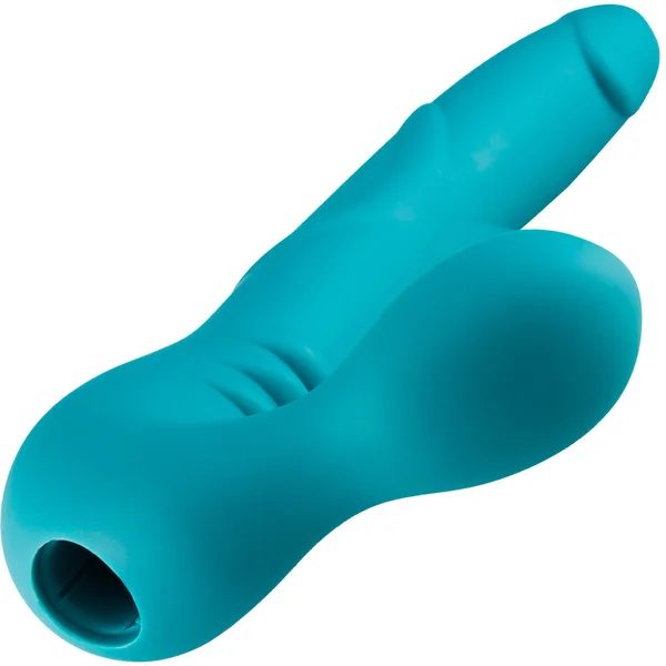 Blush Temptasia Luna Strapless Silicone Dildo with Bullet Vibrator — image 14 of 16