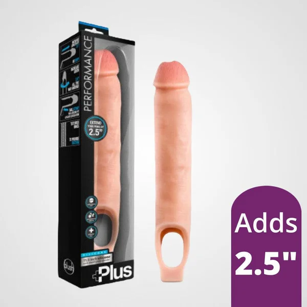 Blush Performance Plus 11.5 Inch Silicone Penis Extender — image 10 of 12
