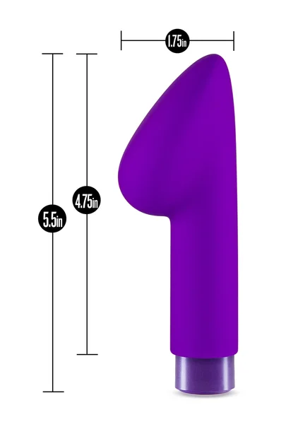 Blush Noje B6 Powerful Bullet Vibe with Finger Attachment — image 7 of 9