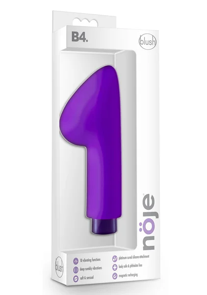Blush Noje B6 Powerful Bullet Vibe with Finger Attachment — image 8 of 9