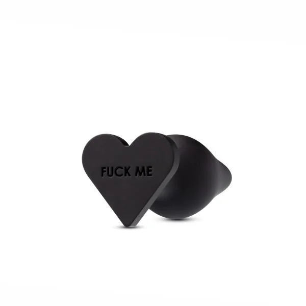 Blush Temptasia Fuck Me Silicone Heart Butt Plug — image 18 of 25