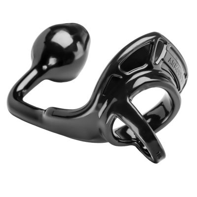Perfect Fit Armour Tug Lock Butt Plug and Cock Ring