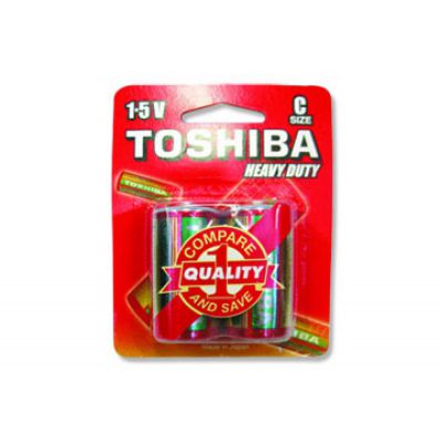 Toshiba C Heavy Duty Batteries Pack of 2