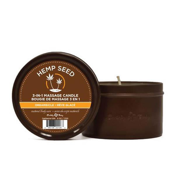 Hemp Seed 3-In-1 Massage Candle
