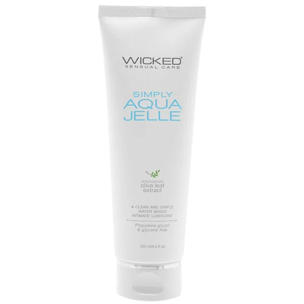 Wicked Simply Aqua Jelle Thick Water-Based Lubricant with Aloe — image 13 of 16