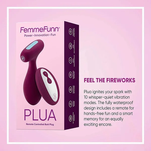 FemmeFunn Plua Plug Strong Vibrating Anal Plug — image 18 of 25