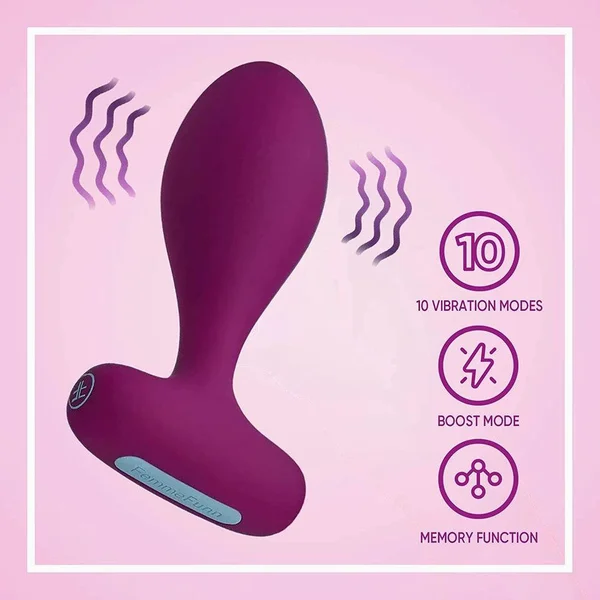 FemmeFunn Plua Plug Strong Vibrating Anal Plug — image 17 of 25
