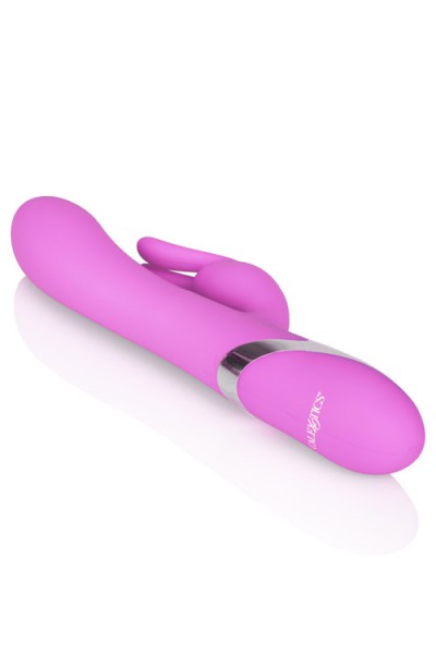 California Exotic Rechargeable Rotating Beaded 9" Rabbit Vibrator - Long Ears