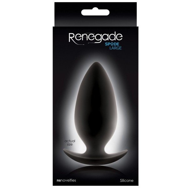 NS Novelties Renegade Spade Large Butt Plug