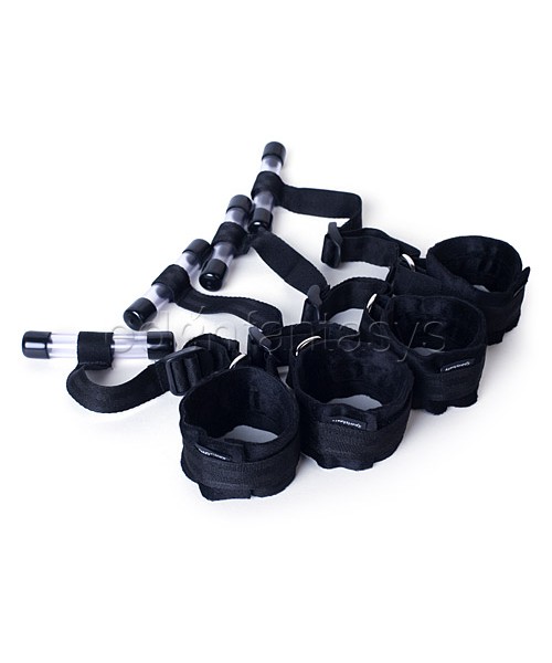 Deluxe door jam cuffs