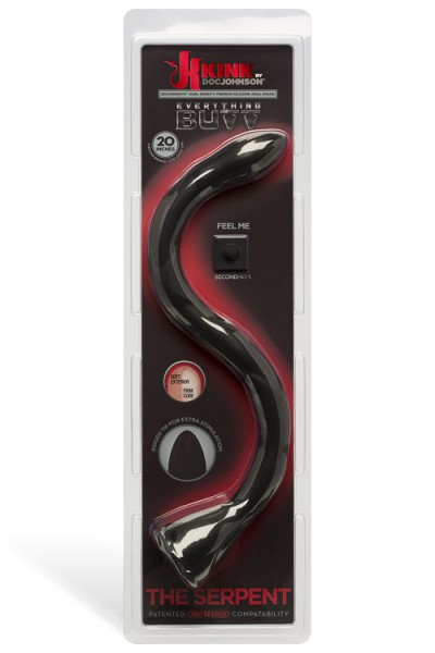Doc Johnson Kink Serpent 20.25" Flexible Silicone Anal Snake