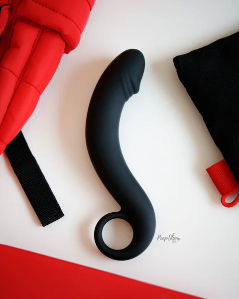 Forto F-19 Curved Prostate Plug with Pull Ring by FemmeFunn — image 4 of 11