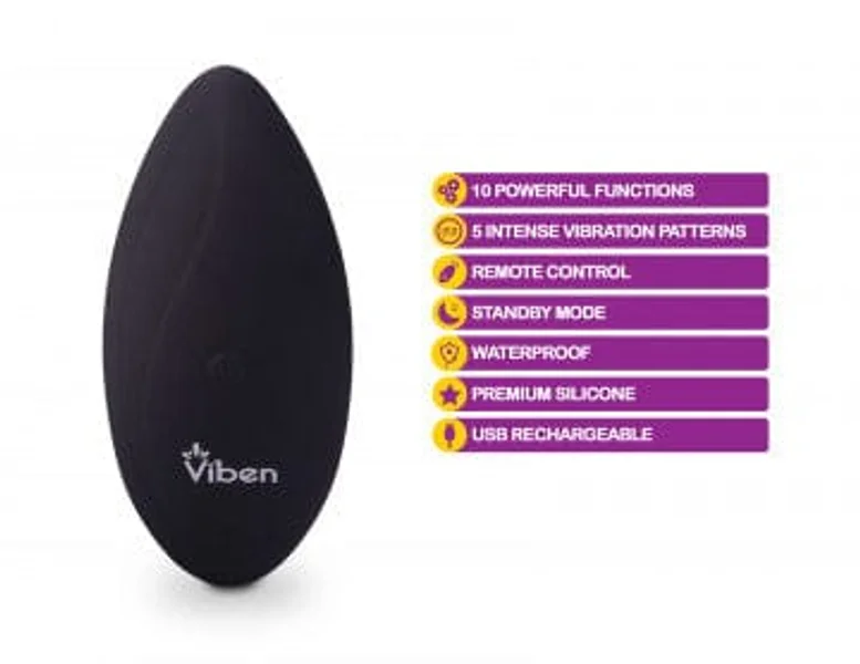 Viben Racy Wearable Clitoral Vibrator with Remote Control — image 17 of 18
