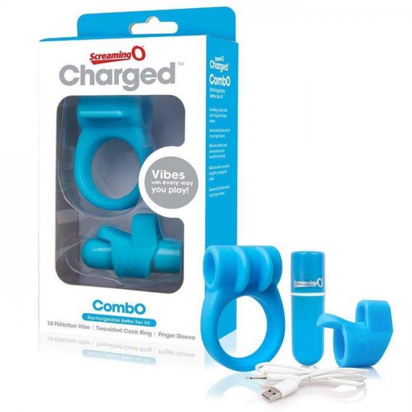 Vibrating Cock Ring & Finger Vibe Set