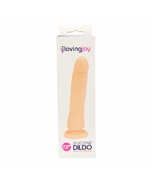 Loving Joy Realistic Silicone 7.5 Inch Strap-On Dildo — image 5 of 10