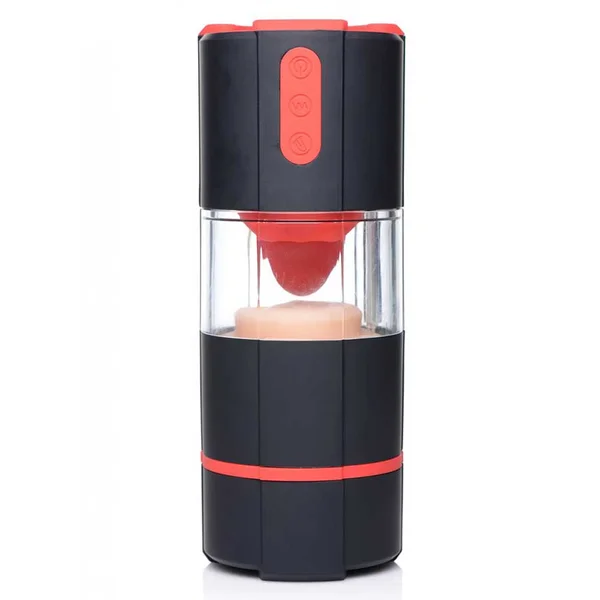 Flicking Tongue Oral Sex Masturbator & Multispeed Vibrator by LoveBotz — image 3 of 9