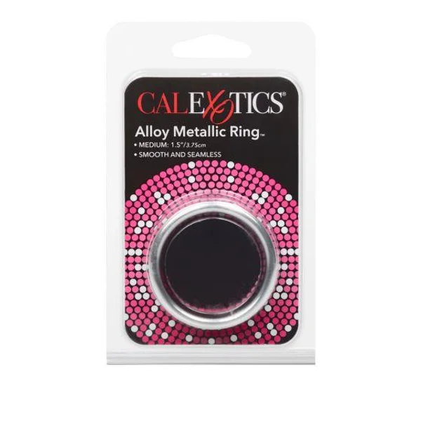 Aluminum Alloy Metallic Wide Cock Ring by Cal Exotics | Medium, Large, & XL — image 4 of 7