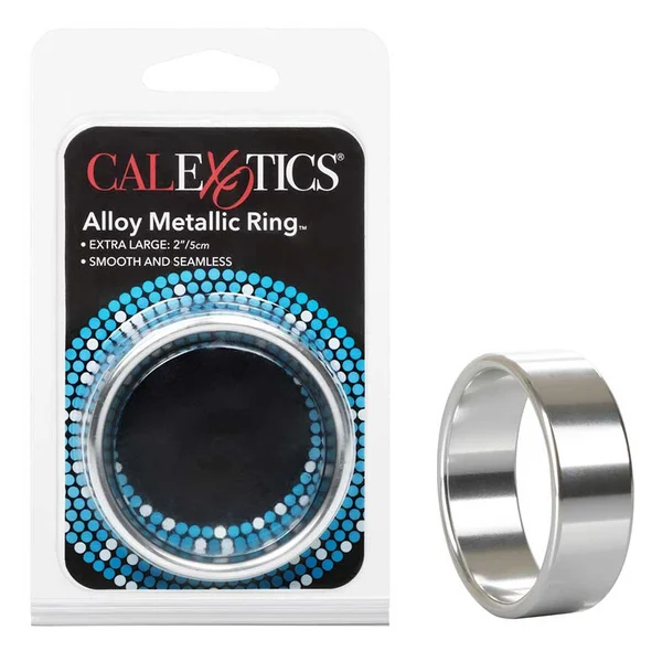 Aluminum Alloy Metallic Wide Cock Ring by Cal Exotics | Medium, Large, & XL — image 7 of 7