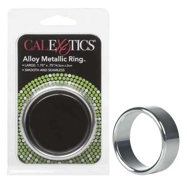 Aluminum Alloy Metallic Wide Cock Ring by Cal Exotics | Medium, Large, & XL — image 6 of 7