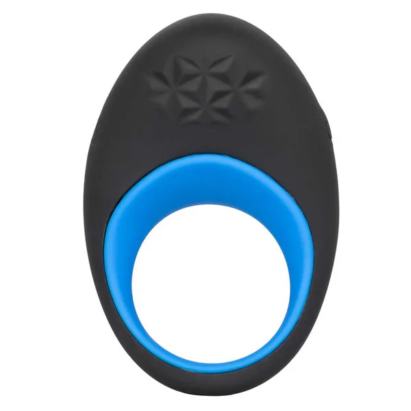 Link Up Max Vibrating Silicone Cock Ring by Cal Exotics Black/Blue — image 2 of 12