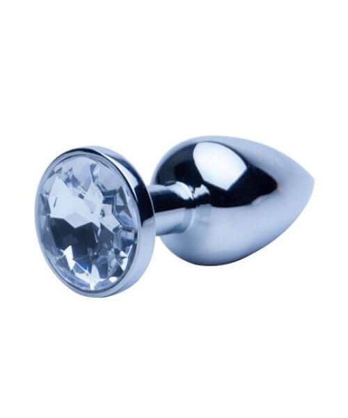 Precious Metals Silver Butt Plug-Large