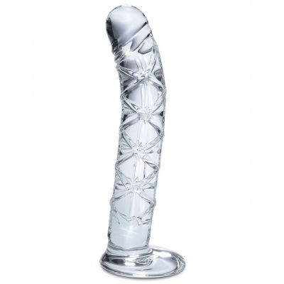 Icicles No 60 Glass Spiral Textured Dildo