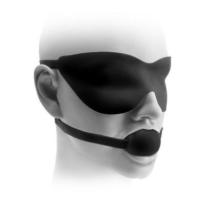 Silicone Small Ball Gag and Mask