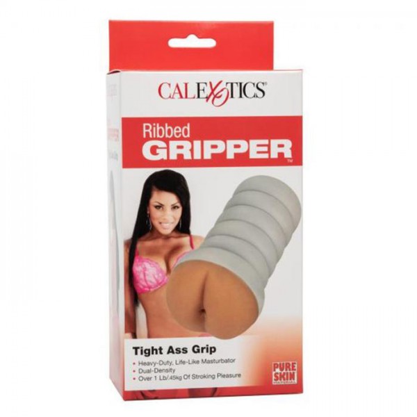 Ribbed Gripper Tight Ass Textured Masturbator
