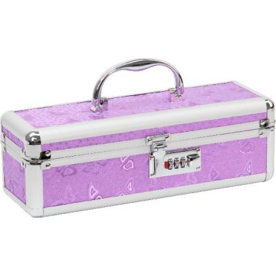 Lockable Medium Vibrator Case Purple