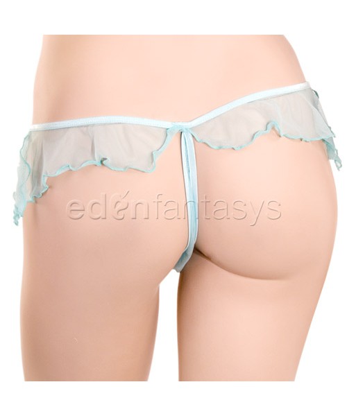 Pastel underwire bra and flirt panty
